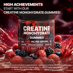 Muscle Boost Creatine Monohydrate Gummies