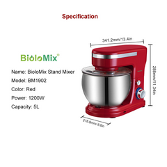 1200W Multi-Function Kitchen Mixer Appliance