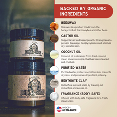 Johnny Slicks Formula 49 Organic Clay Pomade